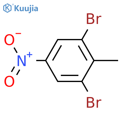 Benzene, 1,3-dibromo-2-methyl-5-nitro- structure