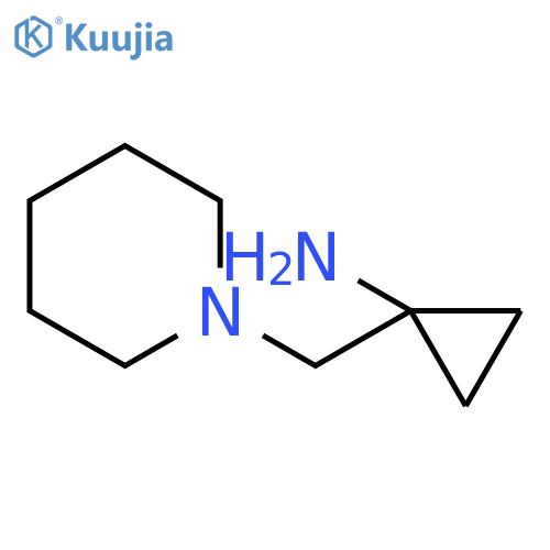 1-(1-Piperidinylmethyl)cyclopropylamine Dihydrochloride structure