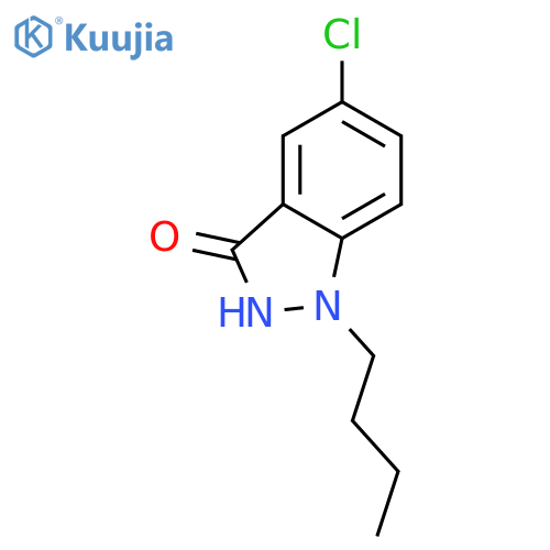 3H-Indazol-3-one,1-butyl-5-chloro-1,2-dihydro- structure