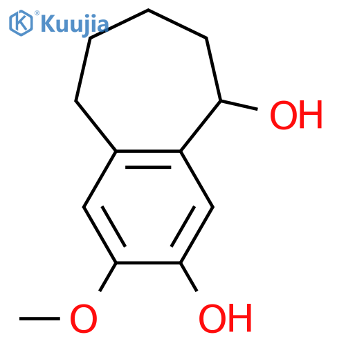 5H-Benzocycloheptene-2,9-diol,6,7,8,9-tetrahydro-3-methoxy- structure