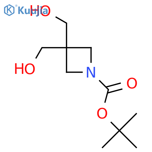 Tert-butyl 3,3-bis(hydroxymethyl)azetidine-1-carboxylate structure