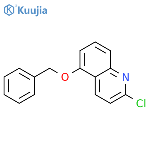 5-(Benzyloxy)-2-chloroquinoline structure