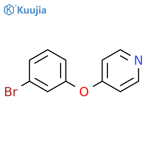 4-(3-bromophenoxy)pyridine structure