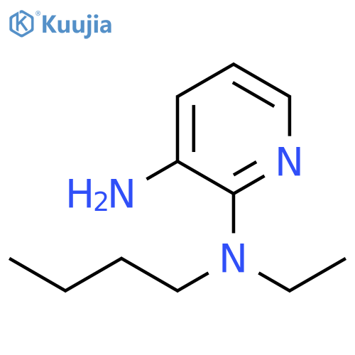 N2-butyl-N2-ethylpyridine-2,3-diamine structure