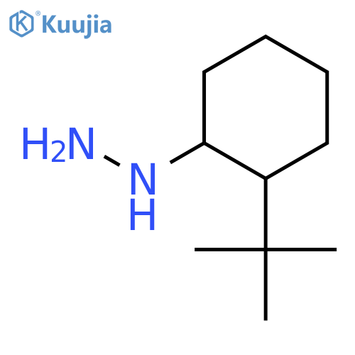 (2-tert-butylcyclohexyl)hydrazine structure