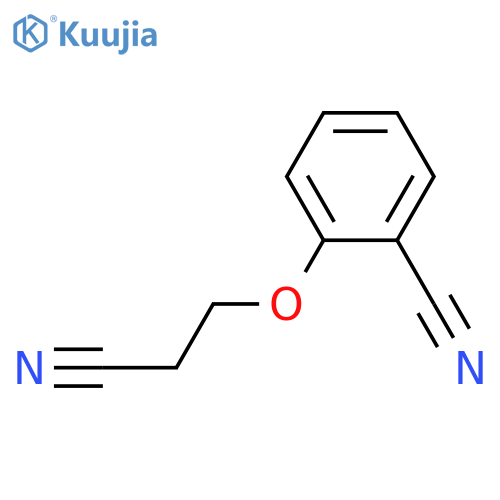 2-(2-cyanoethoxy)benzonitrile structure