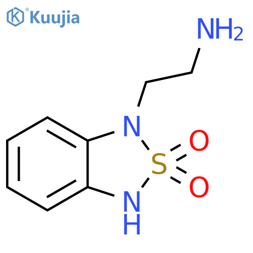 1-(2-aminoethyl)-1,3-dihydro-2lambda6,1,3-benzothiadiazole-2,2-dione structure