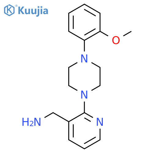 ({2-4-(2-Methoxyphenyl)piperazin-1-ylpyridin-3-yl}methyl)amine structure