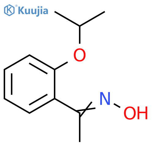 N-{1-2-(propan-2-yloxy)phenylethylidene}hydroxylamine structure