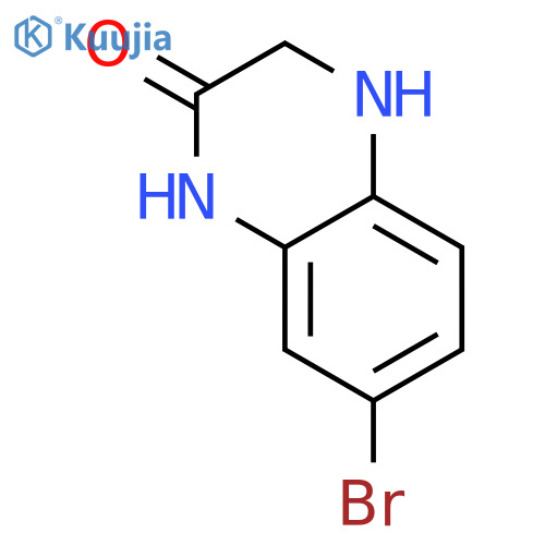 7-Bromo-3,4-dihydroquinoxalin-2(1H)-one structure