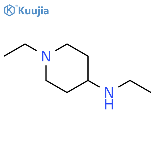 N,1-diethylpiperidin-4-amine structure