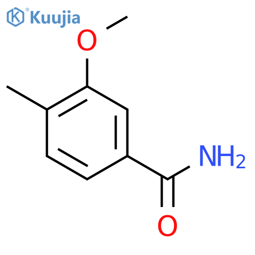 3-methoxy-4-methylbenzamide structure