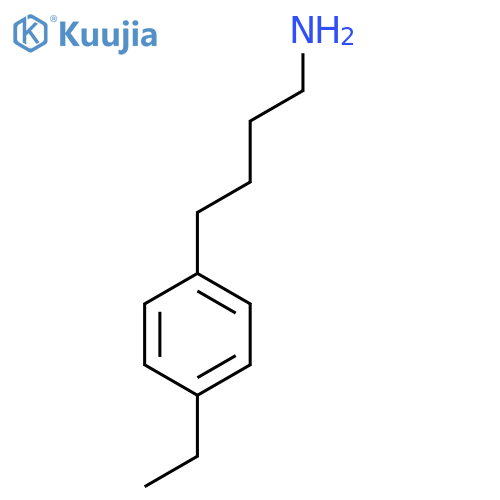 4-(4-ethylphenyl)butan-1-amine structure