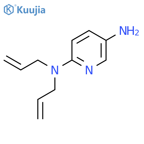 N2,N2-Diallyl-2,5-pyridinediamine structure