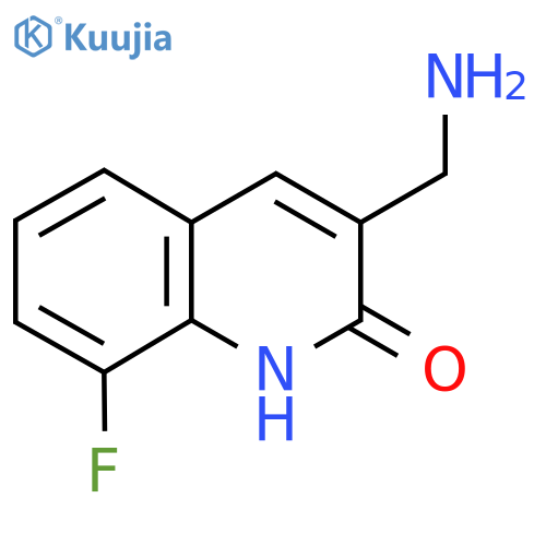 3-(Aminomethyl)-8-fluoro-1,2-dihydroquinolin-2-one structure