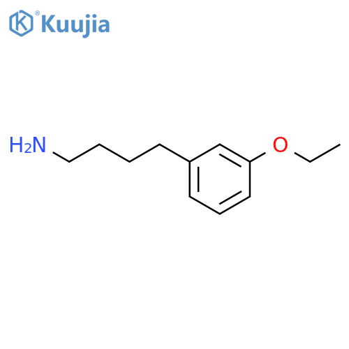 4-(3-ethoxyphenyl)butan-1-amine structure