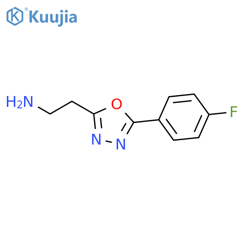 2-5-(4-Fluorophenyl)-1,3,4-oxadiazol-2-ylethanamine Hydrochloride structure