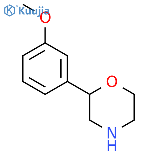 2-(3-methoxyphenyl)morpholine structure