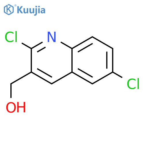 2,6-Dichloroquinoline-3-methanol structure