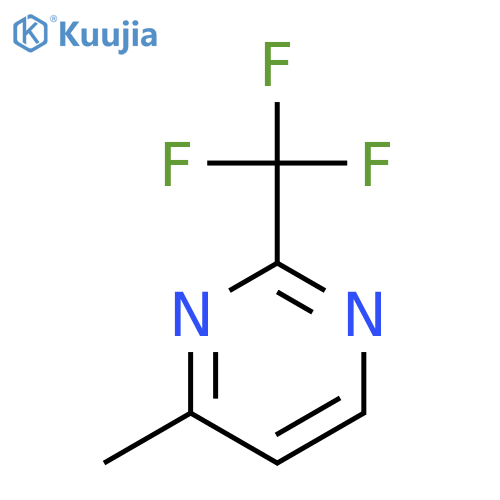 4-Methyl-2-(trifluoromethyl)pyrimidine structure