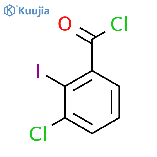 3-Chloro-2-iodobenzoyl chloride structure