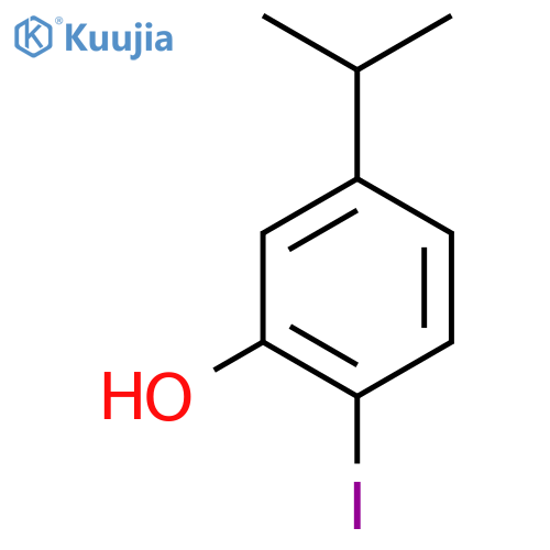 2-Iodo-5-isopropylphenol structure