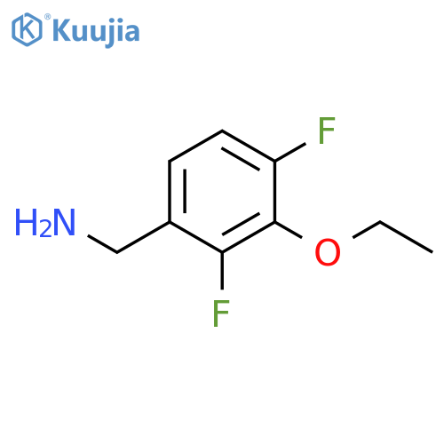 3-Ethoxy-2,4-difluorobenzylamine structure