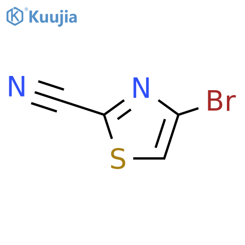 4-bromo-1,3-thiazole-2-carbonitrile structure