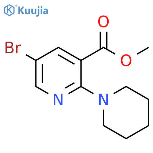 Methyl 5-bromo-2-piperidinonicotinate structure