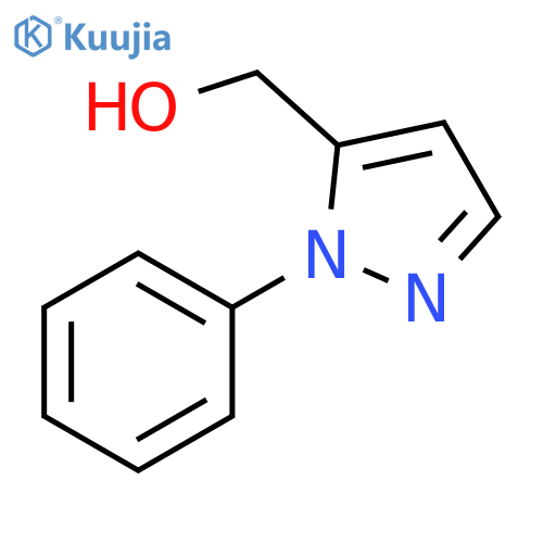 (1-phenyl-1H-pyrazol-5-yl)methanol structure