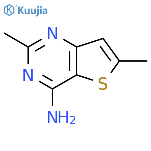 2,6-Dimethylthieno[3,2-d]pyrimidin-4-amine structure