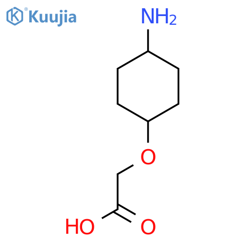 2-[(4-Aminocyclohexyl)oxy]acetic acid structure