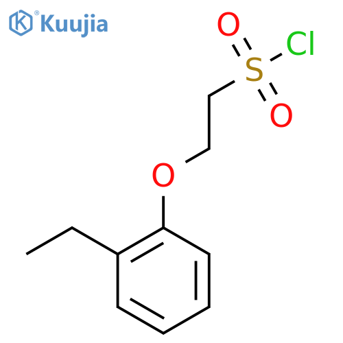 2-(2-ethylphenoxy)ethane-1-sulfonyl chloride structure