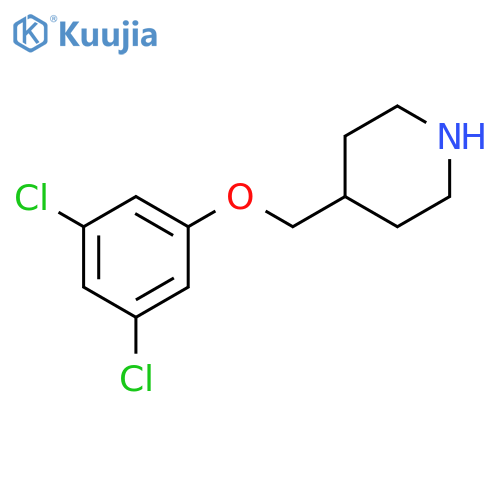 4-(3,5-dichlorophenoxymethyl)piperidine structure