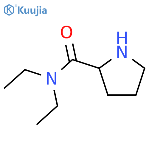 N,N-Diethylpyrrolidine-2-carboxamide structure
