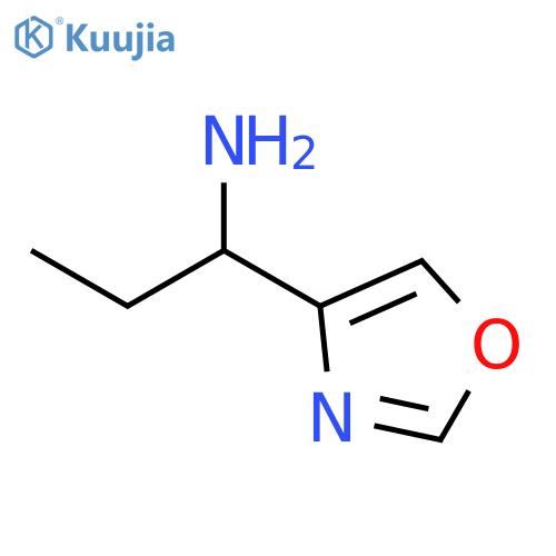 4-Oxazolemethanamine, α-ethyl- structure