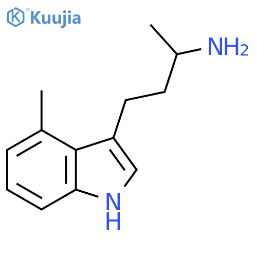 4-(4-Methyl-1H-indol-3-yl)butan-2-amine structure