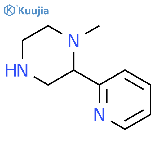 1-methyl-2-(pyridin-2-yl)piperazine structure