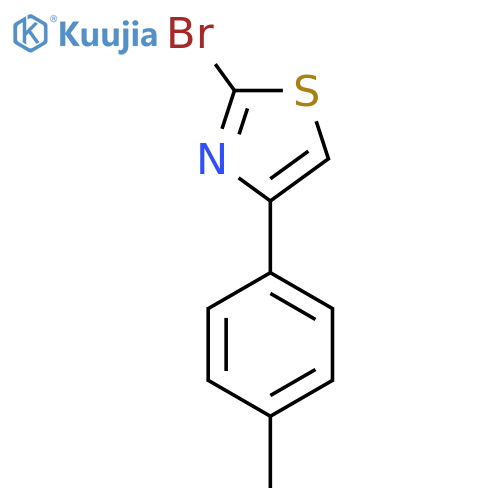 2-Bromo-4-(4-tollyl)thiazole structure