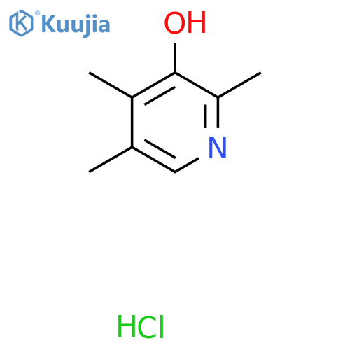 2,4,5-trimethylpyridin-3-ol hydrochloride structure