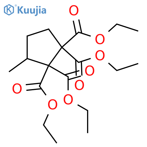 1,1,2,2-Tetraethyl 3-Methyl-1,1,2,2-cyclopentanetetracarboxylate structure