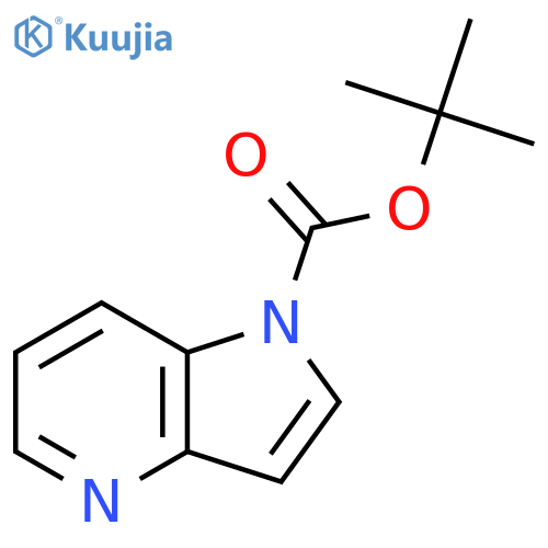 Tert-butyl 1H-pyrrolo[3,2-b]pyridine-1-carboxylate structure