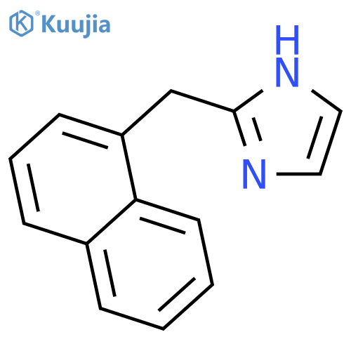 2-(1-naphthalenylmethyl)-1H-Imidazole structure