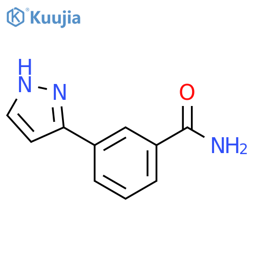 3-(1H-Pyrazol-3-yl)benzamide structure