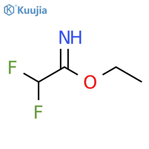 ethyl 2,2-difluoroethanecarboximidate structure