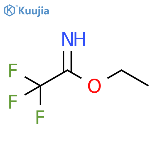 ethyl 2,2,2-trifluoroethanecarboximidate structure