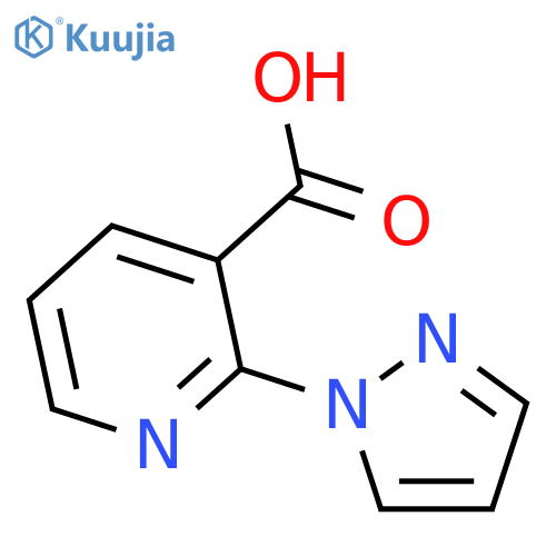 2-(1H-Pyrazol-1-yl)pyridine-3-carboxylic Acid structure