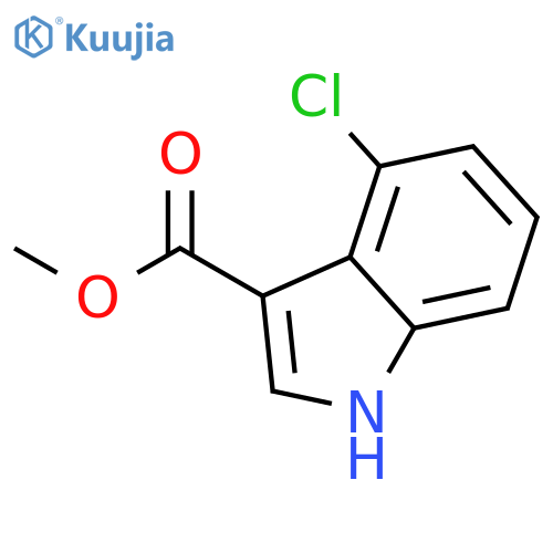 Methyl 4-chloro-1H-indole-3-carboxylate structure