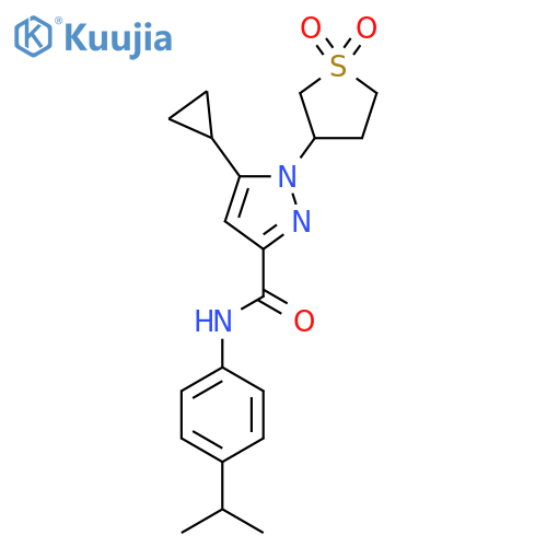 N-(4-chloro-1,3-benzothiazol-2-yl)-1-methyl-1H-pyrazole-5-carboxamide structure