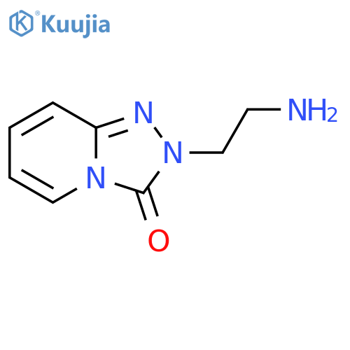 2-(2-aminoethyl)-2H,3H-[1,2,4]triazolo[4,3-a]pyridin-3-one structure